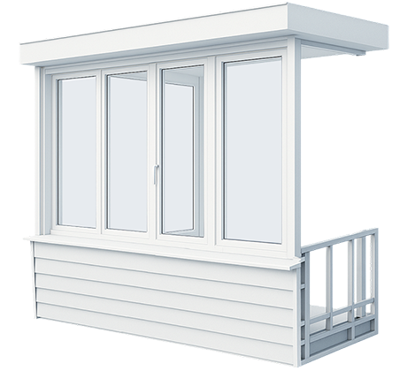 Балкон на каркас